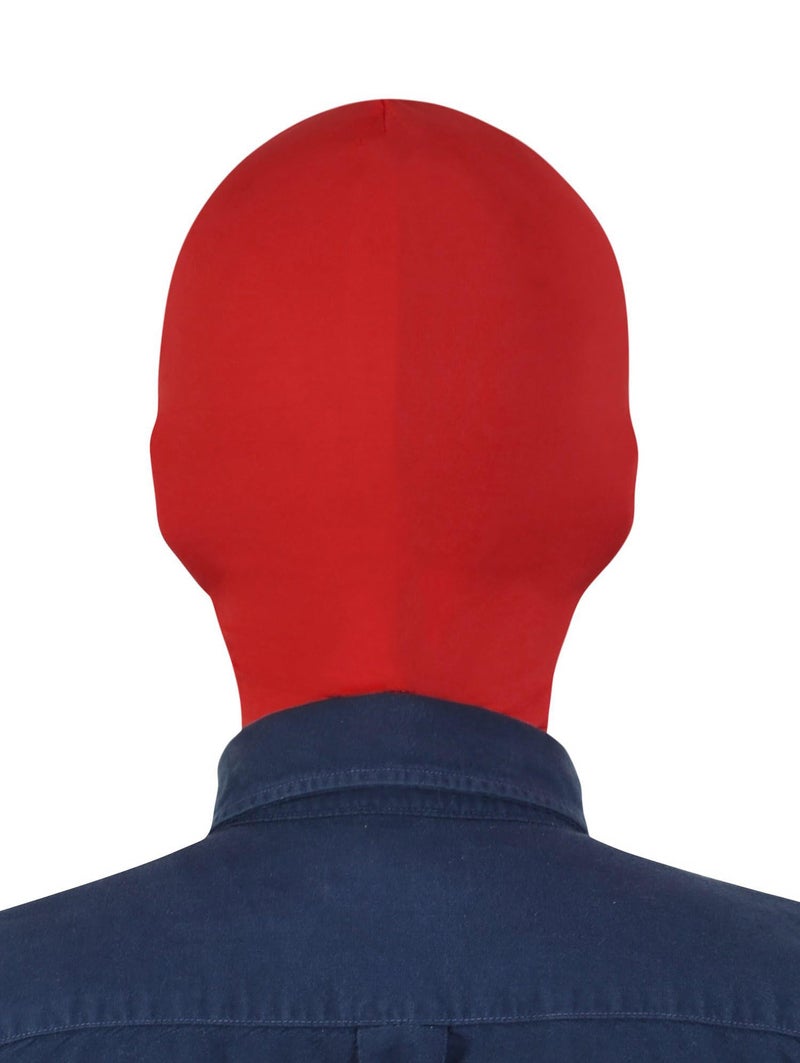 Gaoin Unisex Face open Zentai Hood Mask for Costume Parties (Red) - Image 2